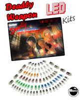DEADLY WEAPON (Gottlieb) LED kit