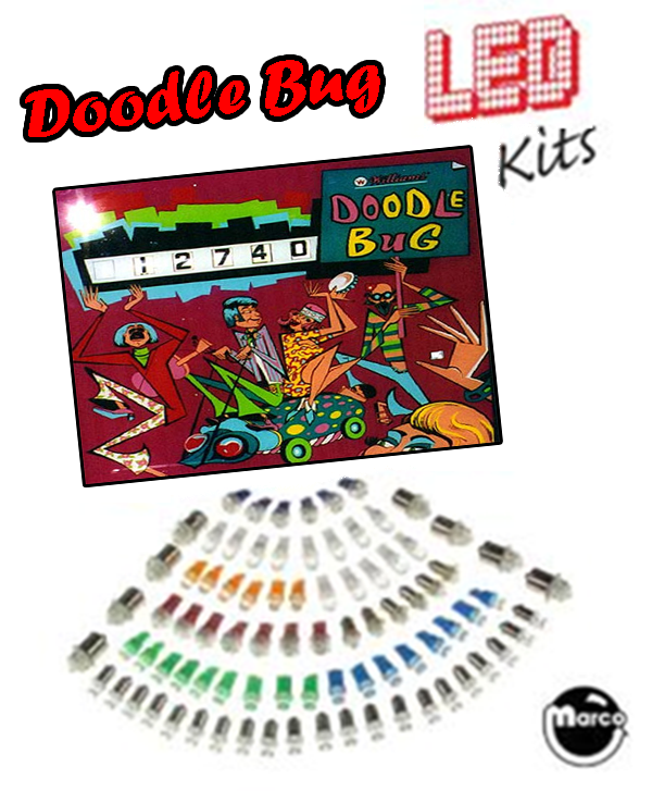 DOODLE BUG (Williams) LED kit LOVE BUG - DIPSY DOODLE