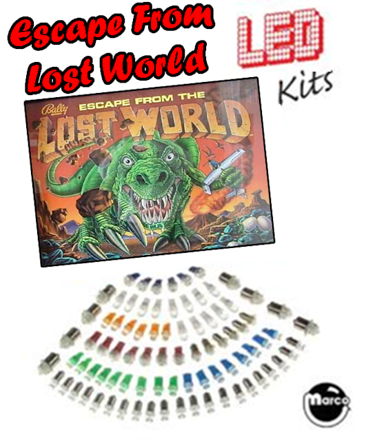 ESCAPE FROM LOST WORLD (Bally) LED kit