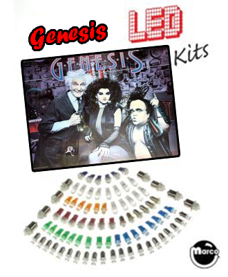 GENESIS (Gottlieb) LED kit