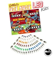HOT SHOT (Gottlieb 1973) LED kit