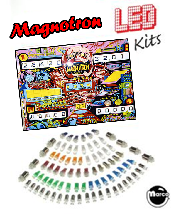 MAGNOTRON (Gottlieb) LED kit