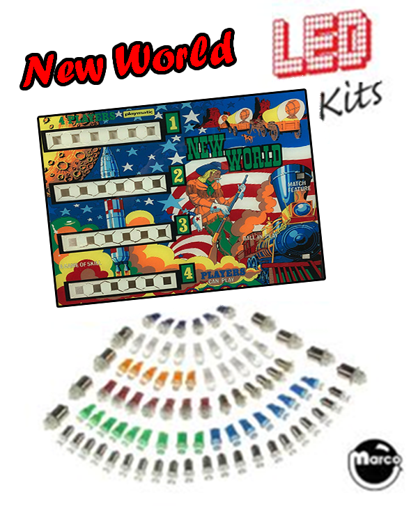 NEW WORLD (Playmatic) LED Kit