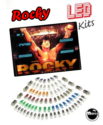 ROCKY (Gottlieb) LED kit