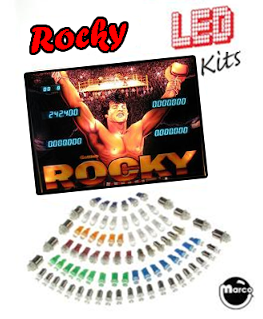 ROCKY (Gottlieb) LED kit