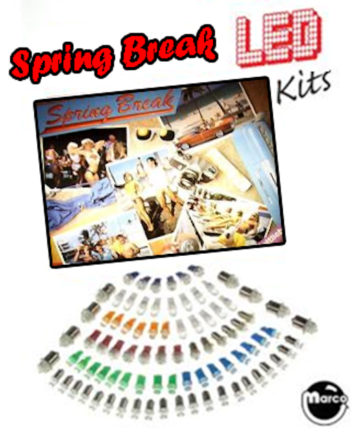 SPRING BREAK (Gottlieb) LED kit