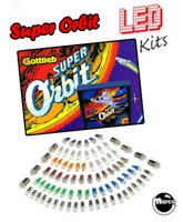 SUPER ORBIT (Gottlieb) LED kit