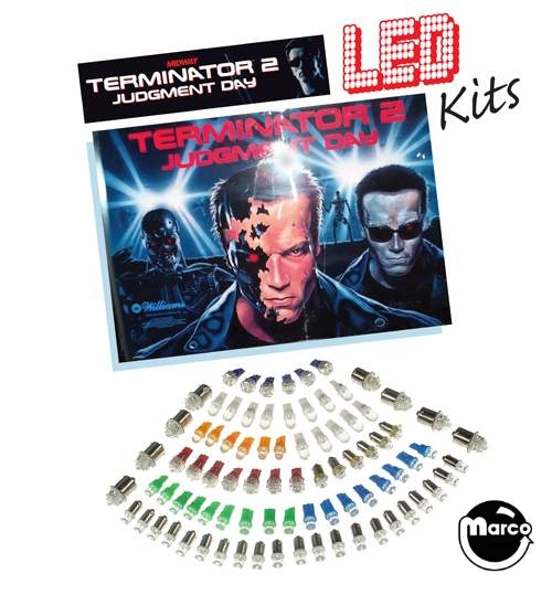 05-1779 - TERMINATOR 2 (Williams) LED lamp kit - Marco Specialties 05-1779 - TERMINATOR 2 (Williams) LED lamp kit - Marco Specialties