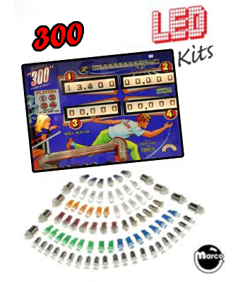 300 (Gottlieb) LED kit