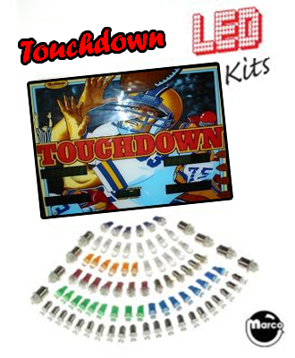 TOUCHDOWN (Gottlieb) LED kit