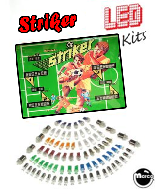 STRIKER (Gottlieb) LED kit