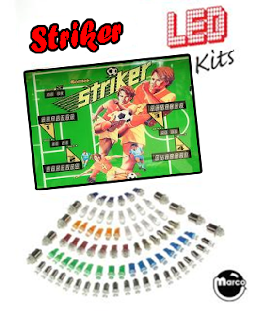 STRIKER (Gottlieb) LED kit
