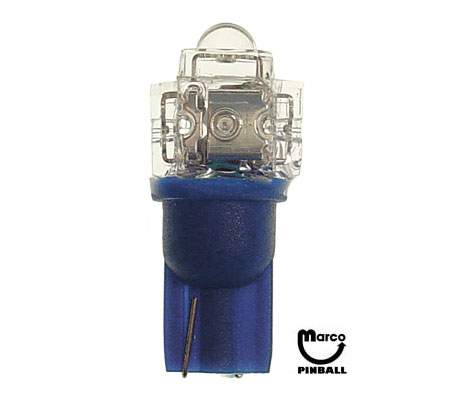 LED lamp #906 wedge base blue