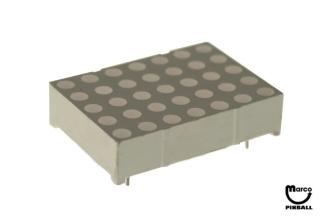 100-5040-00 - LED dot matrix block 5 x 7 - Marco Specialties