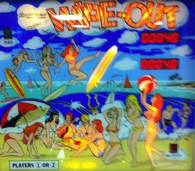 WIPE-OUT Pinball (Coffee Mat)