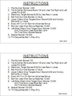 NUGENT (Stern) Score Cards (8)