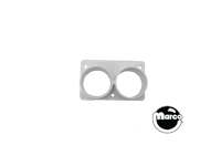 Backbox light baffle 1.25 x 4.375 inches