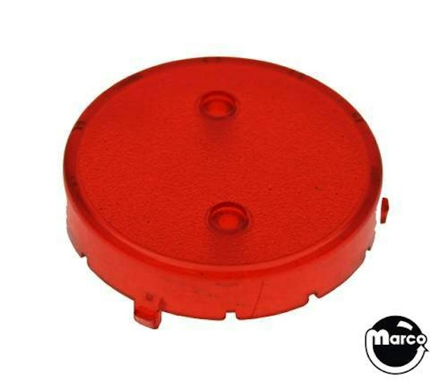 Pop bumper cap Bally red frost C-1014-1
