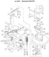 ADDAMS FAMILY (Bally) Bookcase bracket