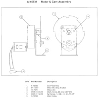 DR WHO (Bally) Motor bracket