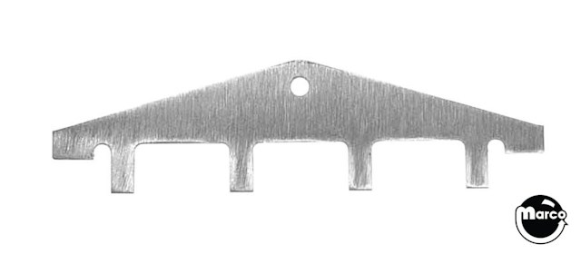 Drop target reset plate Williams 4 bank