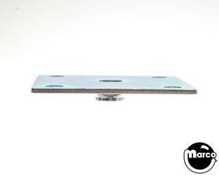Leg Leveler Mounting Plate 2.75 x 2.75 inch 3/8-16 thread