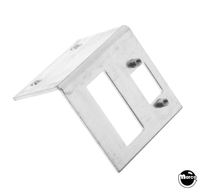 Interlock switch bracket coin door