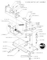 Batter unit bracket Williams