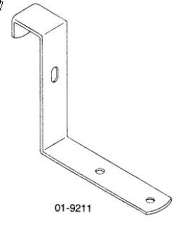 Bracket - playfied bottom arch support