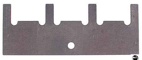 Reset plate Williams 4 bank