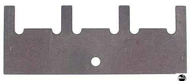 Reset plate Williams 4 bank