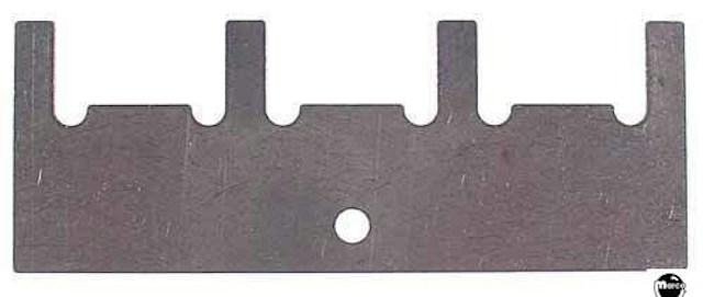 Reset plate Williams 4 bank