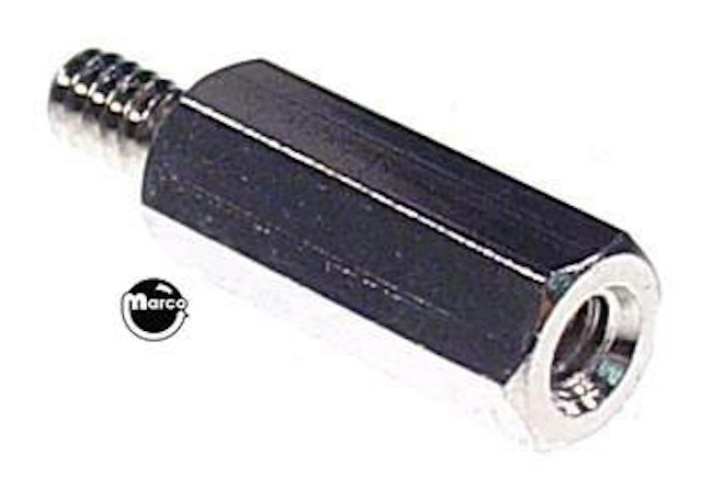 Hex spacer 1/4 m-f 6-32 x 5/8 inch