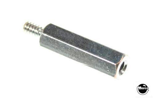 Hex spacer 1/4 m-f 6-32 x 7/8 inch