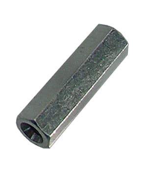 Hex spacer 1/4 f-f 6-32 x 5/8 inch