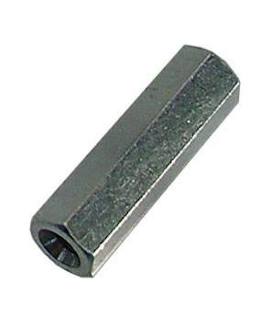 Hex spacer 1/4 f-f 6-32 x 5/8 inch