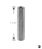 Hex spacer 1/4 inch f-f 6-32 x 1-1/4 inches