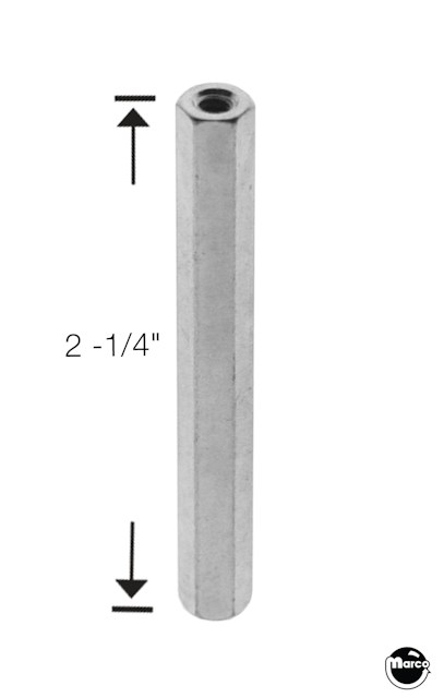 Hex spacer 1/4 f-f 6-32 x 2-1/4 inch