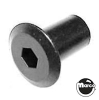 Pivot Bushing - cabinet T-Nut 7/8 inch