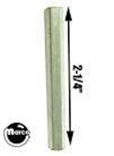 Hex spacer 1/4 inch f-f 8-32 x 2-1/4 inch