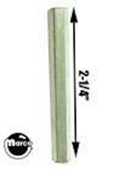 Hex spacer 1/4 inch f-f 8-32 x 2-1/4 inch