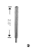 Hex spacer m-f 8-32 x 2-1/2 inch 1/4 hex
