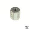 Spacer f-f 3/8" hex drive x 27/64" tall