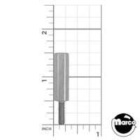 Hex spacer 5/16 m-f 8-32 x 1 inch