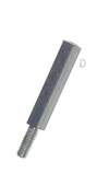 Post M-F 8-32 x 1.13" 1/4" hex
