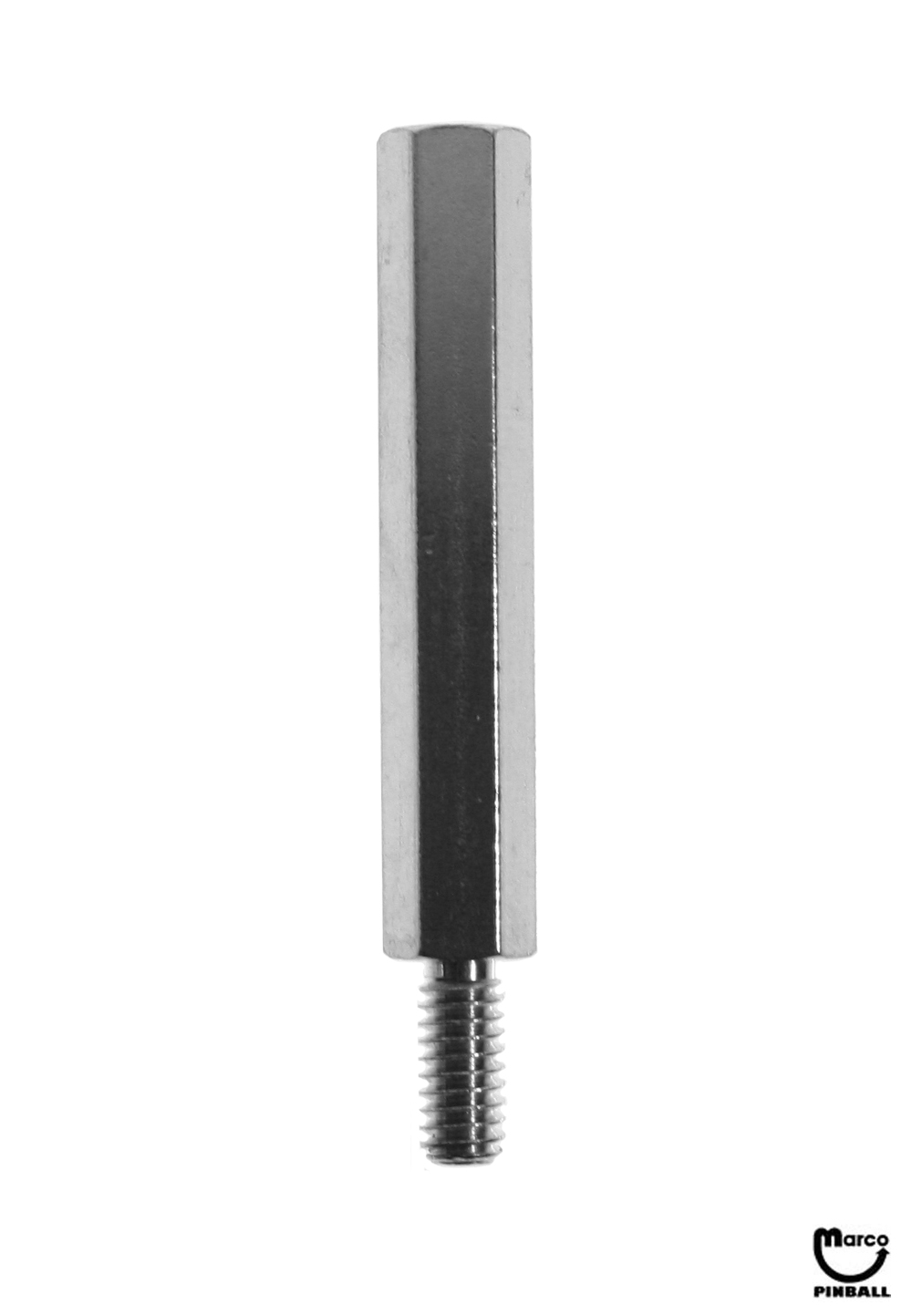Post m-f 8-32 x 1.50" zinc 1/4" hex