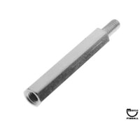Post m-f 8-32 x 1.50" zinc 1/4" hex