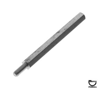 Post M-F 8-32 x 2.38 inch zinc 1/4 Hex