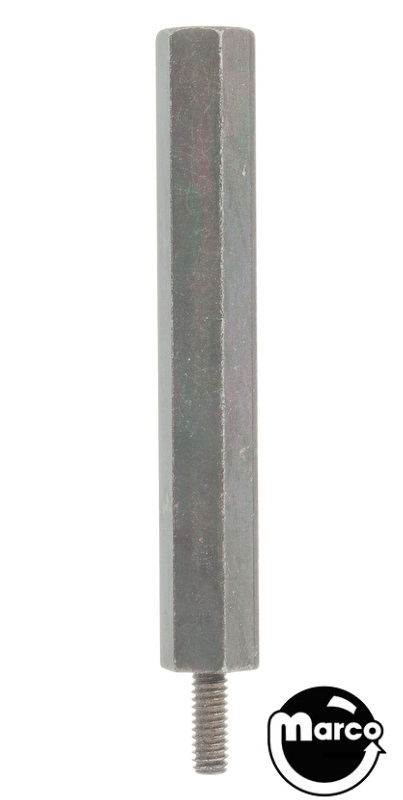 Hex spacer 3/8 inch m-f 8-32 black