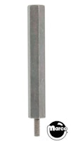 Hex spacer 3/8 inch m-f 8-32 black